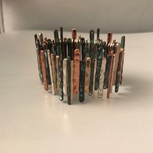 Multi-sized Bar Stretch Bracelet